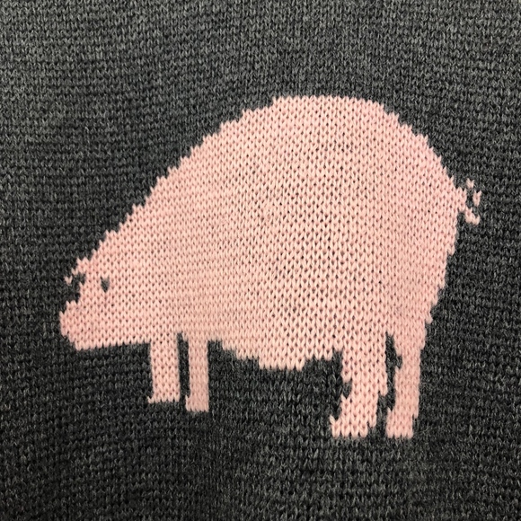 [J. G. Hook] Vintage Crewneck Pig Sweater - Picture 3 of 6